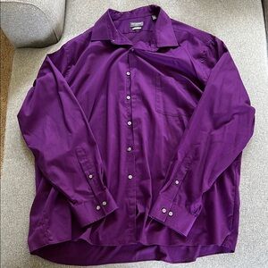 Van Heusen Flex Shirt in Rich Purple